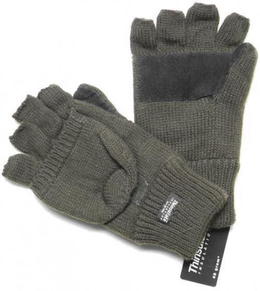 Klapp- & Schießhandschuhe Fingerlinge Thinsulate Handschuhe gefüttert Neu Mil